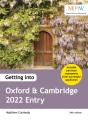 Getting Into Oxford And Cambridge 2022 Entry - Preview