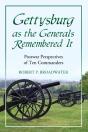 Gettysburg As The Generals Remembered It - Preview