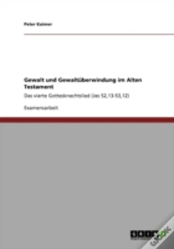 Capa do artigo Gewalt Und Gewaltaberwindung Im Alten Testament