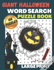 Capa do artigo Giant Halloween Word Search Puzzle Book