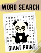 Giant Print Word Search
