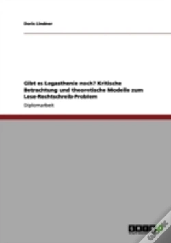 Capa do artigo Gibt Es Legasthenie Noch? Kritische Betr