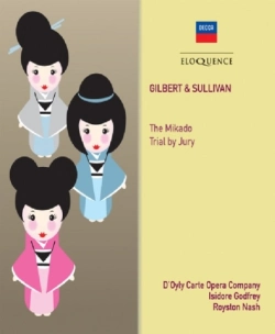 Capa do artigo Gilbert & Sullivan: The Mikado/Trial By Jury - CD