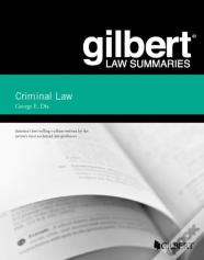 Gilbert Law Summary On Criminal Law