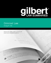 Gilbert Law Summary On Criminal Law