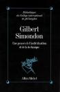 Gilbert Simondon ; Une Pensée De L'Individuation Et De La Technique - Preview