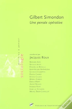 Capa do artigo Gilbert Simondon Une Pensee Operative