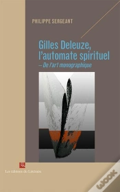 Capa do artigo Gilles Deleuze, L Automate Spirituel