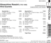 Capa do artigo Gioacchino Rossini: Wind Quartets - CD