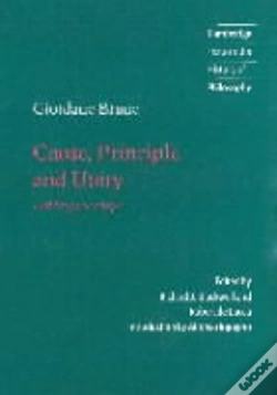 Capa do artigo Giordano Bruno: Cause, Principle And Unity