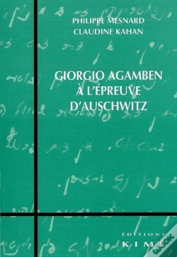 Capa do artigo Giorgio Agamben A L'Épreuve D'Auschwitz