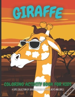 Capa do artigo Giraffe Coloring Activity Book For Kids