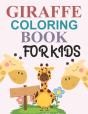 Giraffe Coloring Book For Kids - Preview