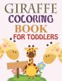 Giraffe Coloring Book For Toddlers - Preview