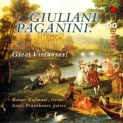 Capa do artigo Giuliani/Paganini: Great Virtuosos! - CD