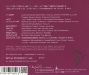 Capa do artigo Giuseppe Verdi: Otello Highlights - CD