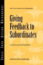Giving Feedback To Subordinates - Preview