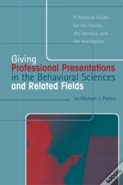 Capa do artigo Giving Professional Presentations In The Behavioral Sciences And Related Fields