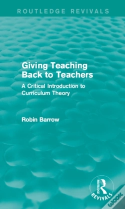 Capa do artigo Giving Teaching Back To Teachers