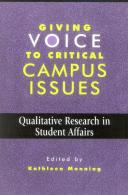 Giving Voice To Critical Campus Issues