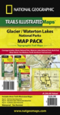 Glacier/Waterton Lakes National Parks,Map Pack Bundle - Preview