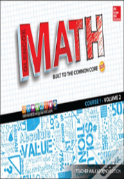 Glencoe Math, Course 1, Teacher Walkaround Edition, Volume 2