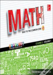 Glencoe Math, Course 2, Teacher Walkaround Edition, Volume 1