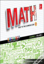 Glencoe Math, Course 2, Teacher Walkaround Edition, Volume 2