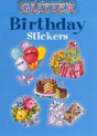 Glitter Birthday Stickers - Preview