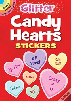 Capa do artigo Glitter Candy Hearts Stickers