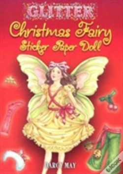 Capa do artigo Glitter Christmas Fairy Sticker Paper Doll