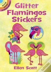 Capa do artigo Glitter Flamingos Stickers