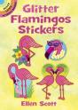 Glitter Flamingos Stickers - Preview