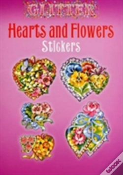 Capa do artigo Glitter Hearts And Flowers Stickers
