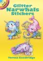 Glitter Narwhals Stickers - Preview