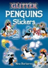 Glitter Penguins Stickers