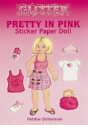 Glitter Pretty In Pink Sticker Paper Doll - Preview