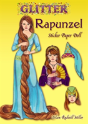 Glitter Rapunzel Sticker Paper Doll - Preview