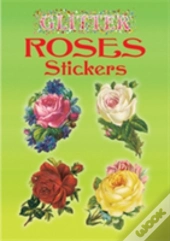 Glitter Roses Stickers