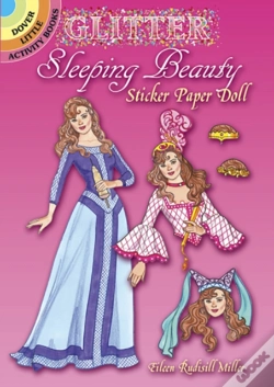 Capa do artigo Glitter Sleeping Beauty Sticker Paper Doll