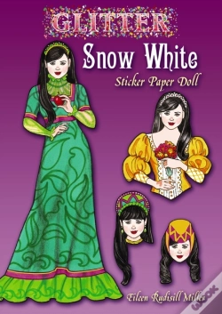 Capa do artigo Glitter Snow White Sticker Paper Doll