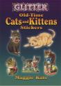 Glitter Stickers - Oldtime Cats And Kittens - Preview
