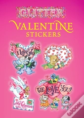 Glitter Valentine Stickers