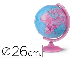 Capa do artigo Globo com luz pink 26 cm
