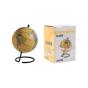 Globo Terrestre Mapa Politico 14Cm Bege I-Total Cm3312F - Preview