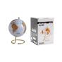 Globo Terrestre Mapa Politico 14Cm Branco/Dourado I-Total Cm3312E - Preview