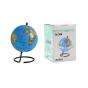Globo Terrestre Mapa Topográfico 14Cm Azul I-Total Cm3312G - Preview