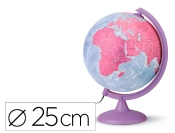 Capa do artigo Globo terrestre nova rico com luz base e meridiano cor roxo diametro 25 cm