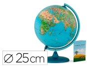Capa do artigo Globo terrestre nova rico com luz safari base e meridiano cor azul diametro 25 cm