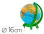 Globo terrestre nova rico mini giacomino base de plastico alta resistencia 16 cm diametro - Preview